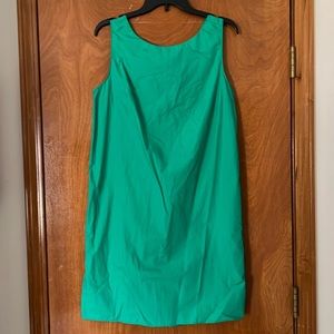 Gap green shift dress